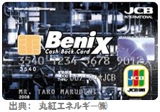 ベニックスカード（Benix Cash Back Card）